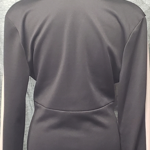 Auditions lady dress long sleeve ๐ 2xl black and tan. - Picture 6 of 15